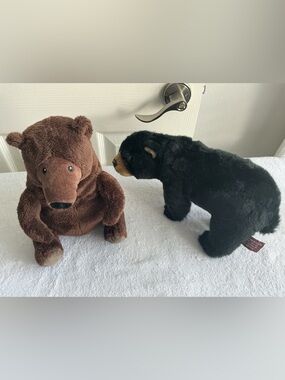 Bundle Plush Brown Bear Stuffed Animal.